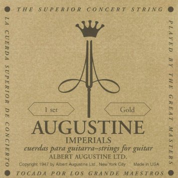 Augustine Imperial Gold classical guitar strings