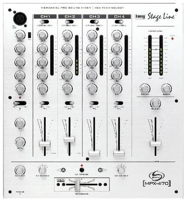 IMG Stage Line MPX-470 4-channel DJ mixer
