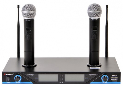 Karsect WR-35&2/HT-35A dual handheld microphone system