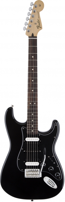Fender Standard Stratocaster HSH Black Electric Guitar