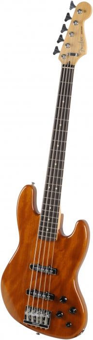 Fender Deluxe Active Jazz Bass V Okoume Bass Guitar