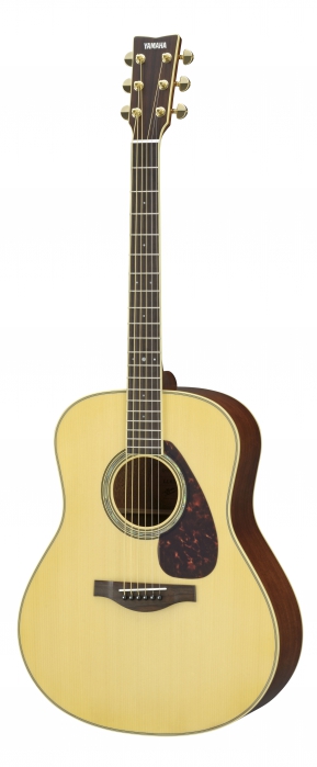 Yamaha LL6 Natural Mahogany Back and Sides Acoustic Guitar
