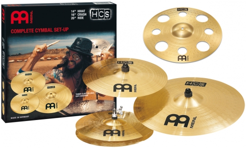 Meinl New Player Set 14HH,16CR,20R +16 TRC cymbal set Meinl New Player Set 14HH,16CR,20R +16 TRC cymbal set
