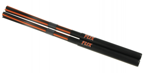 Flix Tip Heavy Red Orange Drum Rods