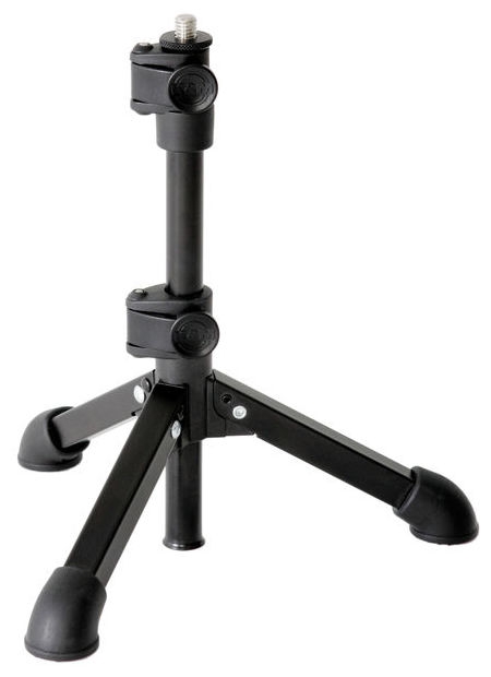K&M Tabletop Microphone Stand 3/8″ (Black)