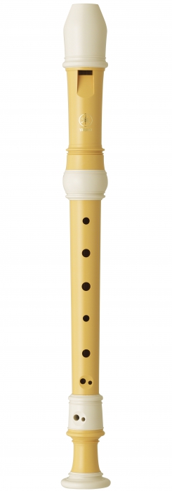 Yamaha YRS 402 B recorder In C Baroque system, colour: beige