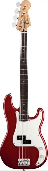 Fender Standard Precision Bass RW Candy Apple Red bass guitar
