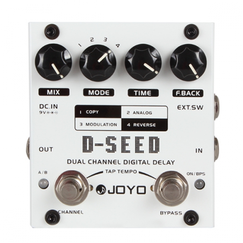 Joyo D-Seed dual channel digital delay guitar effect