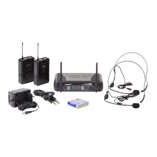 Karsect WR-25D/PT-25/HT-9A headworn microphone system