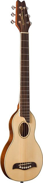 Washburn Rover Travel RO 10 N acoustic guitar with light-case