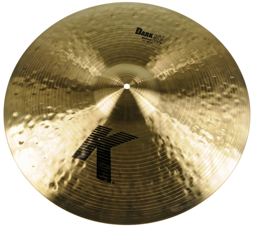 Zildjian 22″ K Dark Medium Ride cymbal
