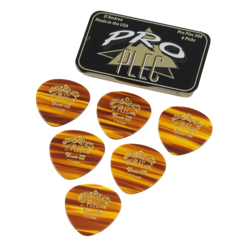 D′Andrea TNPRO385 Pro Plec - Pick Tin (6 picks)