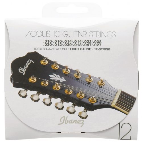 Ibanez S12C 80/20 Bronze Light acoustic guitar strings 010-047