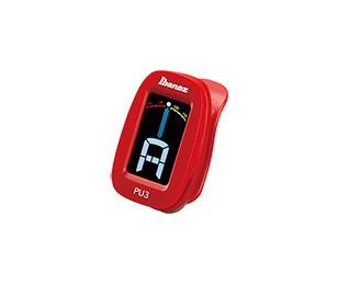 Ibanez PU 3 RD chromatic guitar tuner, red