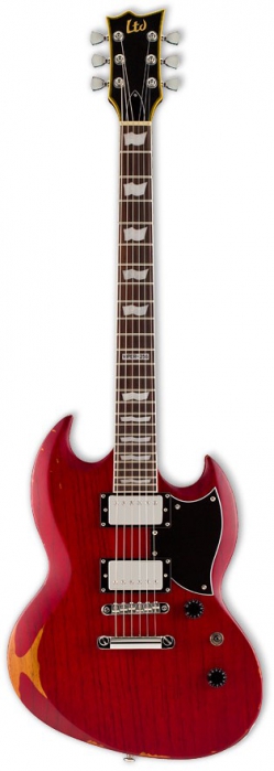 LTD Viper 256 Aged Vintage Cherry AVC electric guitar