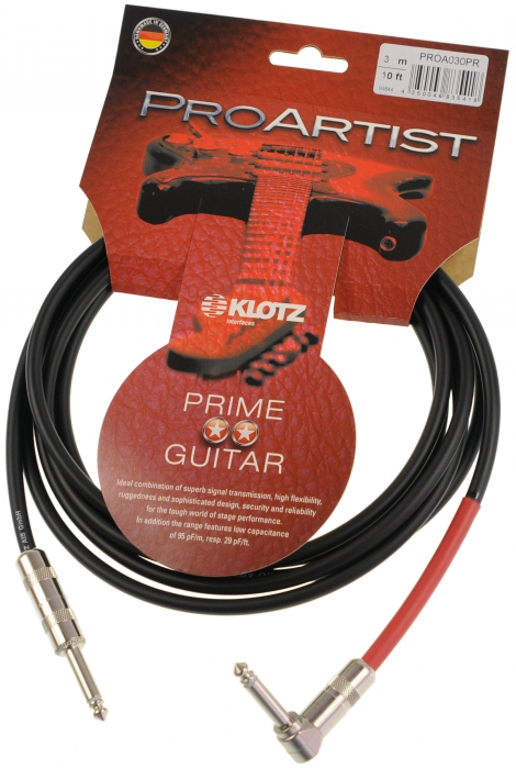 Klotz PROA030 PR Pro Artist instrument cable, 3m