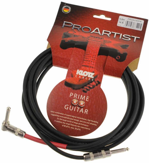 Klotz PROA045 PR Pro Artist instrument cable, 4,5m