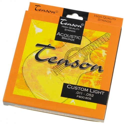Tenson 600605 acoustic guitar strings 11-52