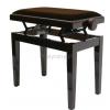 Akmuz adjustable piano stool dark walnut (gloss)