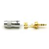 Hicon HI-J35S01 mini jack TRS  3.5mm (silver/gold plated)