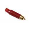 Amphenol ACPR-RED RCA cable connector, red