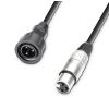 Cameo Adapter cable for IP65 outdoor projector IP65 plug to XLR female 3-pin