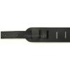 Akmuz PES-23 leather guitar strap, black