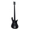 RockBass Streamer Standard 4 fretless Solid Black bass guitar
