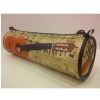 Zebra Music pencil-box, classical guitar motive 