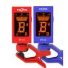 Fzone FT 15BL chromatic tuner with a rack, blue
