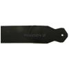 Akmuz PES-11 leather guitar strap, black