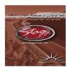 Stagg AC1254BR acoustic guitar strings 12-54