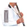 BG C23LP clarinet leather strap