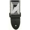 Fender Monogrammed black/gray/gray guitar strap