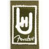 Fender Rock On Green guitar strap