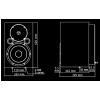 Yamaha MSP10 Studio powered monitor