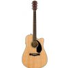 Fender CD 60SCE Natural electric acoustic guitar