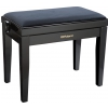 Roland RPB-220PE-EU piano bench, black gloss, cloth seat