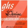 GHS La Classique - Classical Guitar String Set, Tie-On, Ground Trebles, Medium High Tension