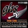GHS Thin Core Guitar Boomers - Electric Guitar String Set, Extra Light, .009-.042