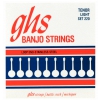 GHS Tenor - Banjo String Set, 4-String, Loop End, Tenor, Stainless Steel, Light, .009-.028