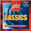 GHS Bassics - Bass String Set, 4-String, Light, .040-.102