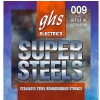 GHS SUPER STEELS - Electric Guitar String Set, Extra Light, .009-.042