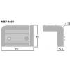 Monacor MZF-8400 corner