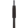 RockStand Microphone Stand - 155 cm, Solid Cast-iron Base, no Boom, with Cable Clips, Nickel