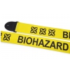 RockStrap Bass Strap - Biohazard - Nylon, yellow, 80 mm wide