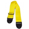 RockStrap Bass Strap - Plain Yellow - Nylon, yellow, 80 mm wide