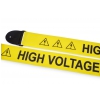RockStrap Bass Strap - High Voltage - Nylon, yellow, 80 mm wide