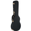 RockCase Standard Hardshell Case - Hollow Body Guitar curved shape, black Tolex