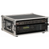 RockCase Professional Flight Case - Rack 4HE / 4HU, shallow